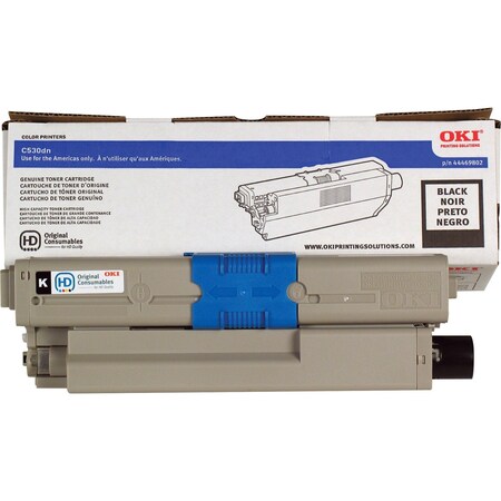 Oki Oki Black Toner For C531Dn, Mc562W, C530Dn, Mc561 - Type C17 - 5K 44469802